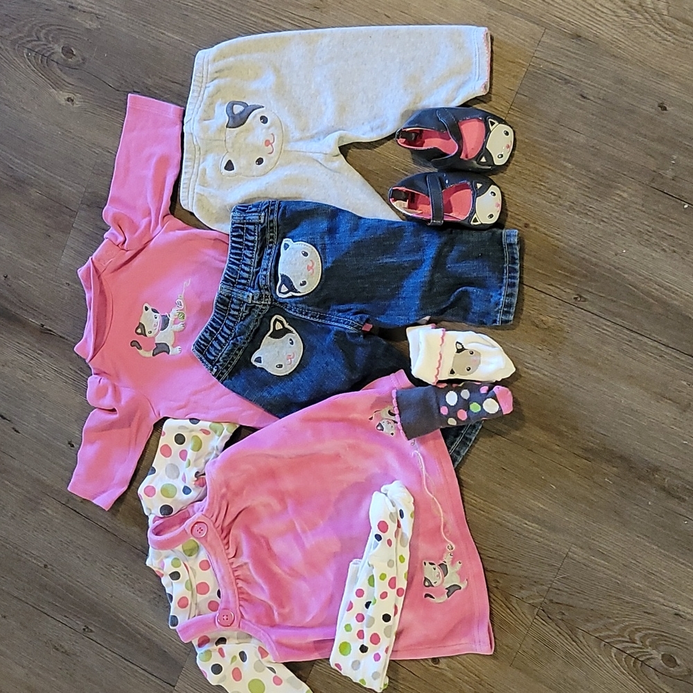 Gymboree Kitty Set